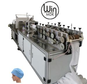 China 170pcs/Min Plastic Medical Disposable Head Cap Making Machine wholesale