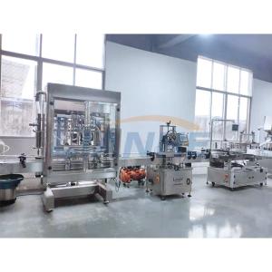 China Stable 60Hz Laundry Detergent Filling Machine , Rustproof Shampoo Bottle Filler wholesale