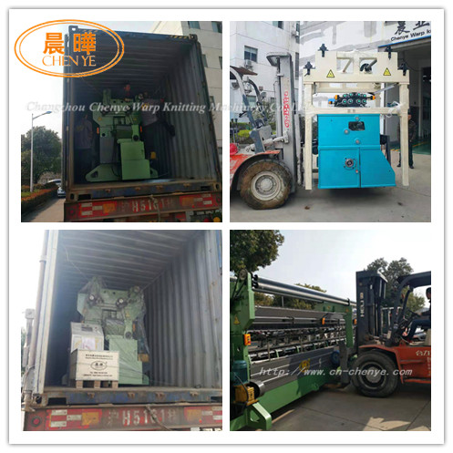 High Precision Plastic Net Making Machine , Double Needle Bar Warp Knitting Machine