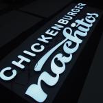 UV Printing ROHS Backlit Letter Sign 316ss Neon Channel Letters