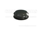 Black Nitrile NBR Rubber End Caps Oil Resistance Diameter 90mm Height 30mm