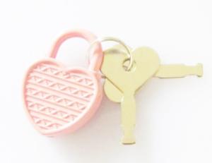 China Heart Shaped Small diary Lock for Stationery wholesale