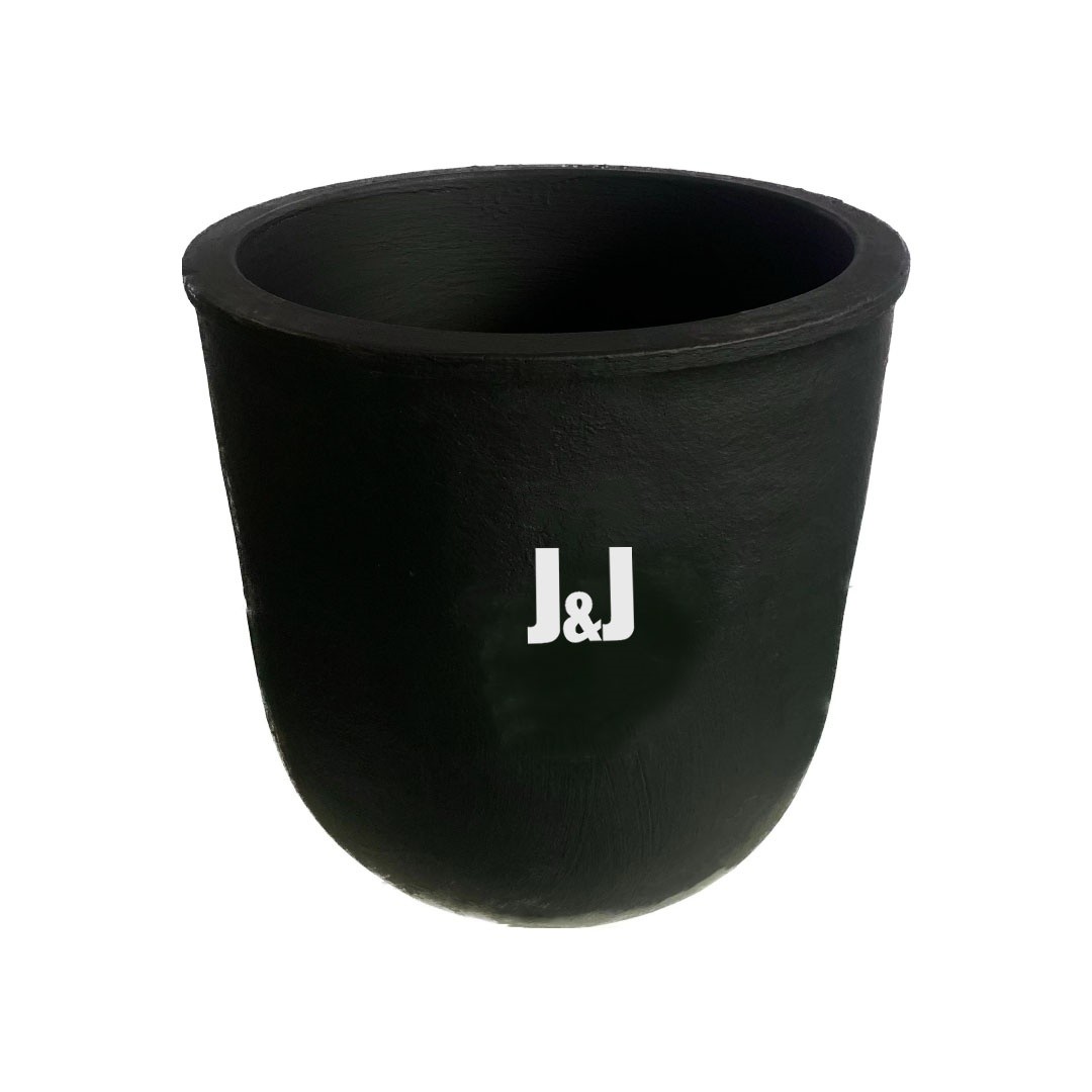 Silicon Carbide Round Conventional Type Crucible 2.21 - 2.25 G/Cm3 Density