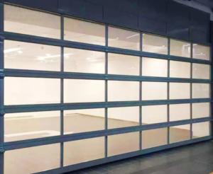 China Villa Aluminium Sectional Garage Doors Water Tightness Class 3 wholesale