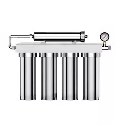 Housing Faucet Cartridge 304 Stainless Steel Water Purifier 0.01um