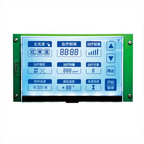 Transparent Anti Glare Medical LCD Display , White Backlight Medical Touch
