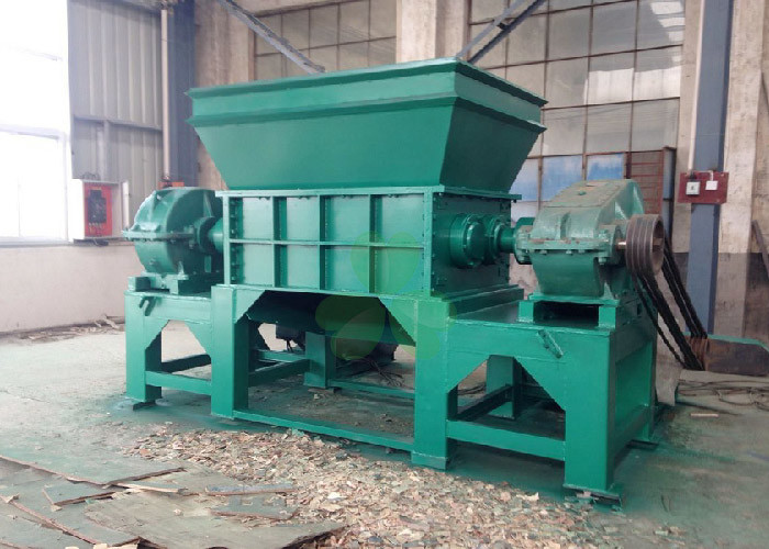 Durable Pvc Pipe Shredder Machine , Plastic Waste Shredding Machine Optional Color