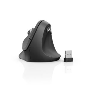 2.4GHz vertical ergonomic wireless bluetooth mouse,adjustable sensitivity