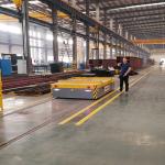 Flat Table Powered Industrial Rail Cart
