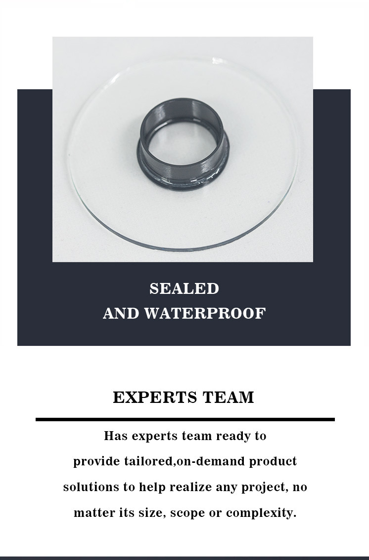 European Concave Camera Lens Sealed And Waterproof Thermal Insulation