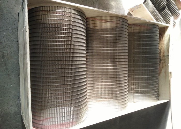 Professional Rotary Drum Screen , Heat Resistant Wire Strainer Basket