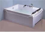 Square Freestanding Whirlpool Bathtubs , Whirlpool Jet Tubs For Small Bathrooms