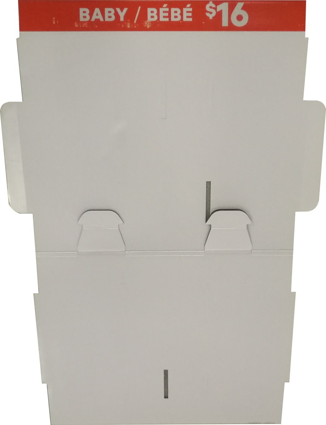 Stand Up Exhibition Cardboard Display Stands For Children Babysuit Packing