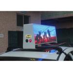 SMD1921 Taxi Top Led Display USB 4G GPS Control 6500cd/Sqm Taxi Led Screen
