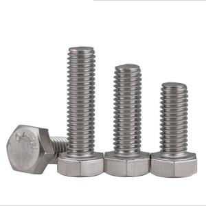 China M16 Stainless Steel Hex Head Bolts 2-150mm Length For Industry Machine wholesale