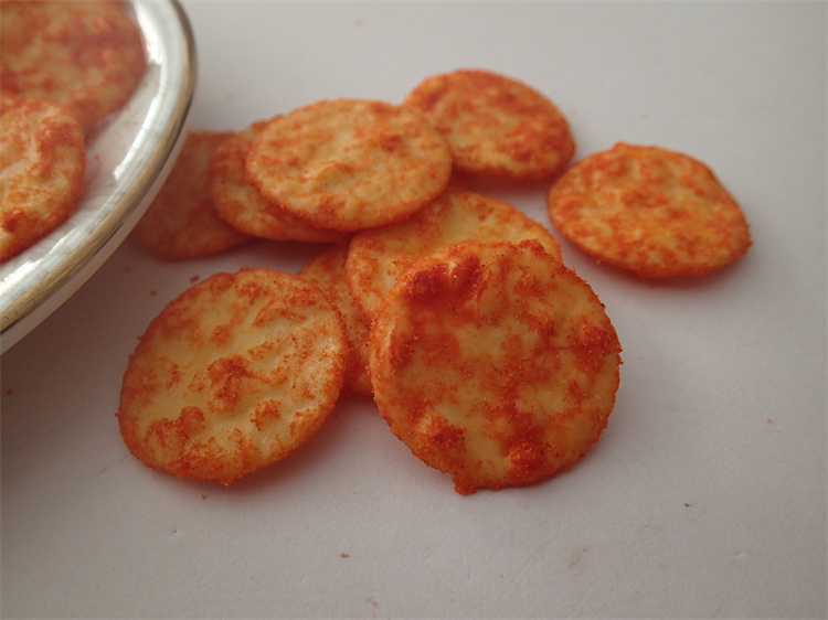 Souvenir Salty Cheese Rice Cracker Corn Flour Healthy Grain Snacks