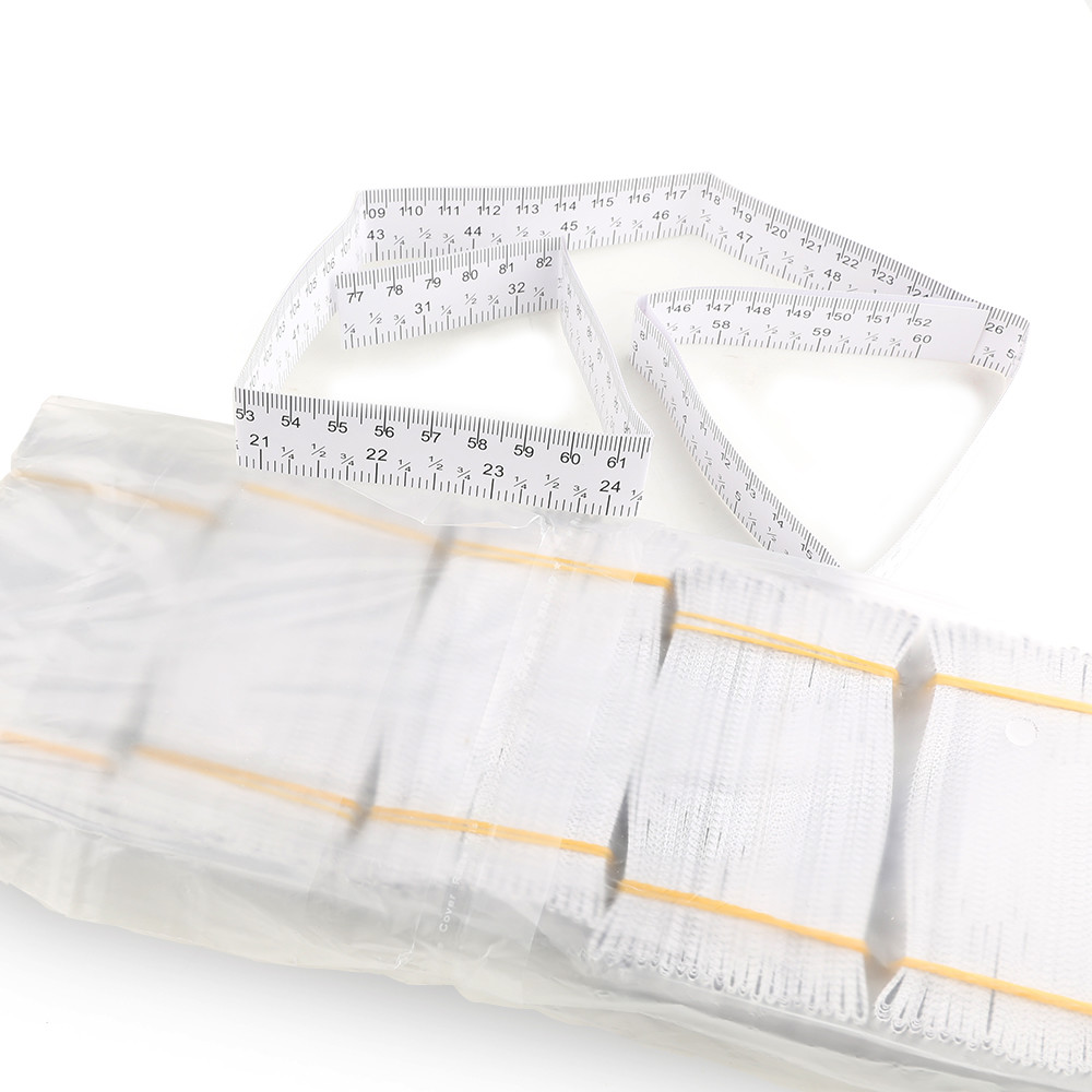 Custom Logo 1.5 M/60 Inch Paper Tape Measure Wound Measuring Rulers Color Print Paper Ruler For Hospital