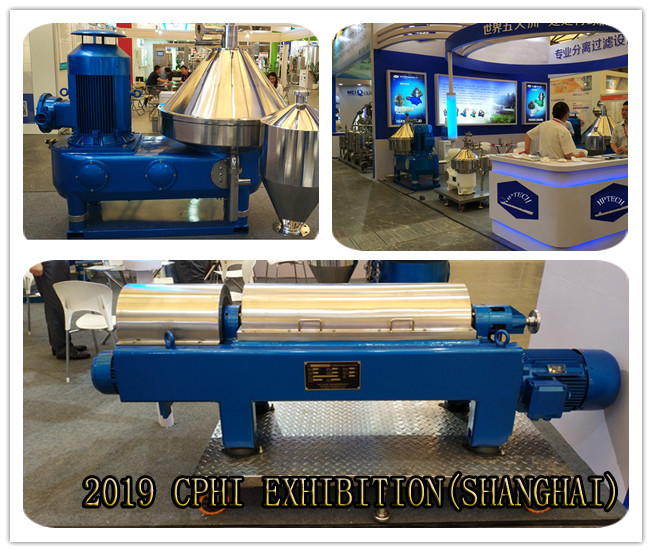3 Phase Liquid Liquid Solid Separation Waste Water Decanter centrifuges Machine Continuous Tricanter Centrifuge