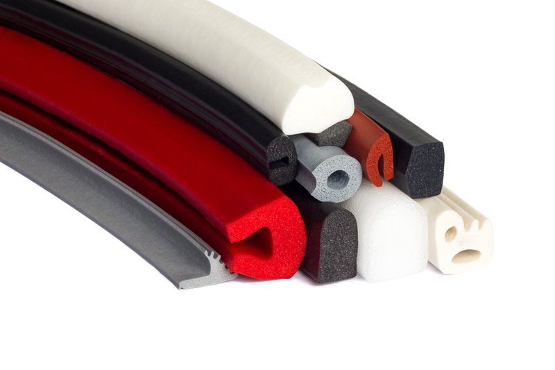 Electrically Insulating Silicone Seal Strip Customized Extruded Profiles