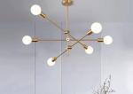 Glass Ball Sinple Style Living Room Modern LED Chandelier