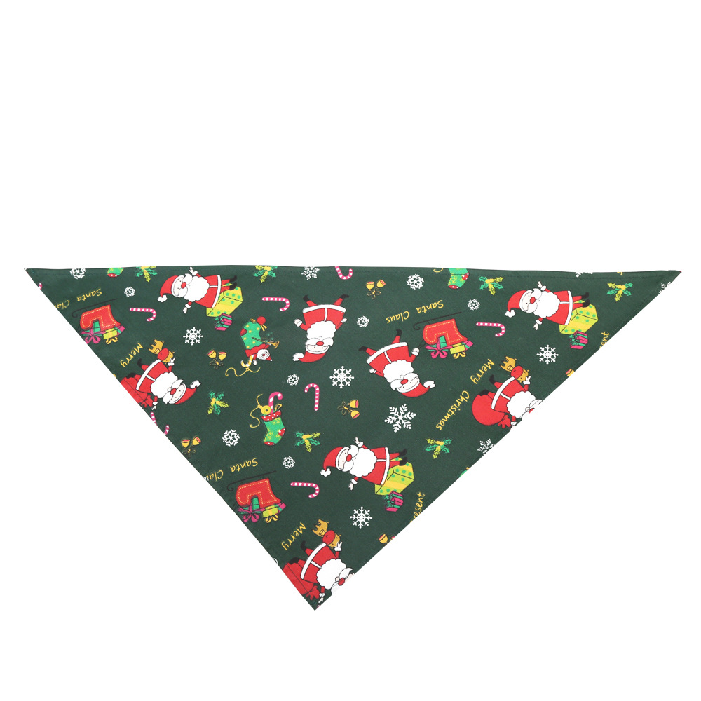 Cotton Checkered Personalized Pet Bandana Outdoor Pet Dog Bandanas