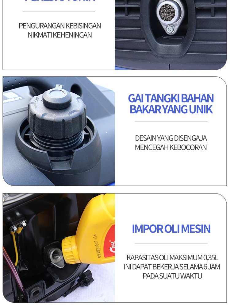 Kemage 10kw gasoline generator super silent gasoline generator