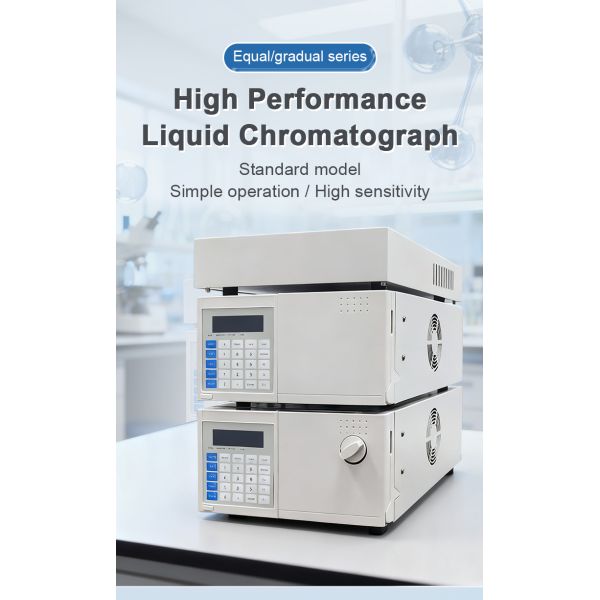 Liquid Chromatograph Machine (Single Pump) Electronic Measuring Instrument HPLC Chromatograph