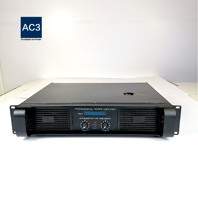 LED Display AC220V OEM 98db Analog Power Amplifier