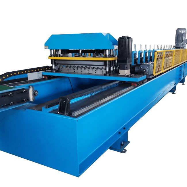 Colored Galvanized Corrugated Roof Panel Roll Forming Machine Glazed Steel Tile Roll Forming Machine