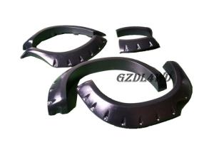 China Black Toyota Hilux Vigo Fender Flares 12 - 14 , Toyota Hilux Wheel Arch Flares Weatherproof wholesale