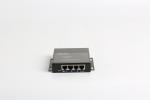HiOSO DC12V RJ45 Connector Single Fibre Media Converter Black