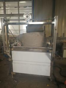 China automatic electric heating stainless steel nuts fryer machine wholesale