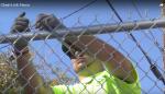 chain link fence,cyclone fence,garden fence
