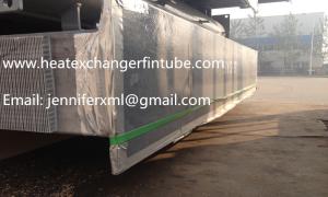 China Carbon Steel Base Tube Material Single Row Flat Fin Tube Hot Dip Galvanized wholesale