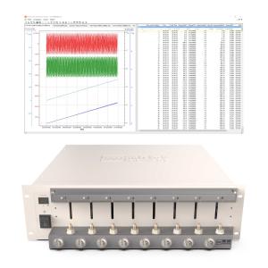 China Consumer Battery Discharge Capacity Tester , 5V12A 8CH Automotive Battery Analyzer wholesale