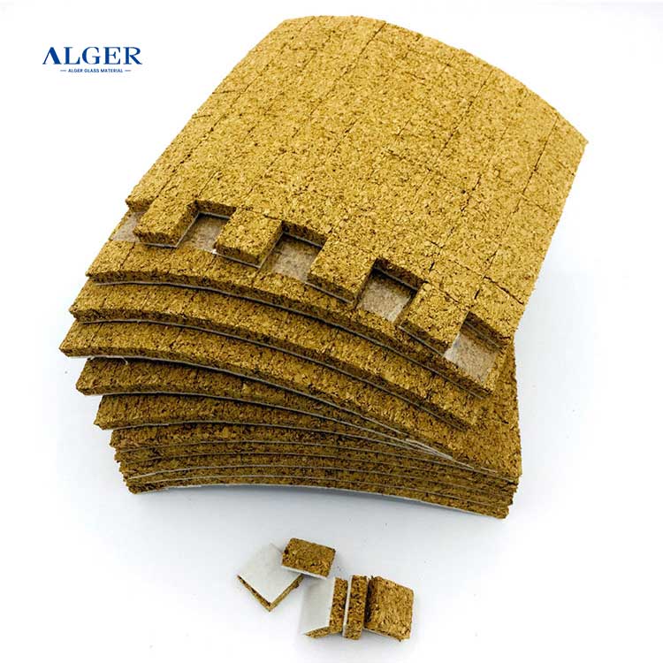 ABM Muti size EVA, PVB, wooden glass transportation separation cork pads