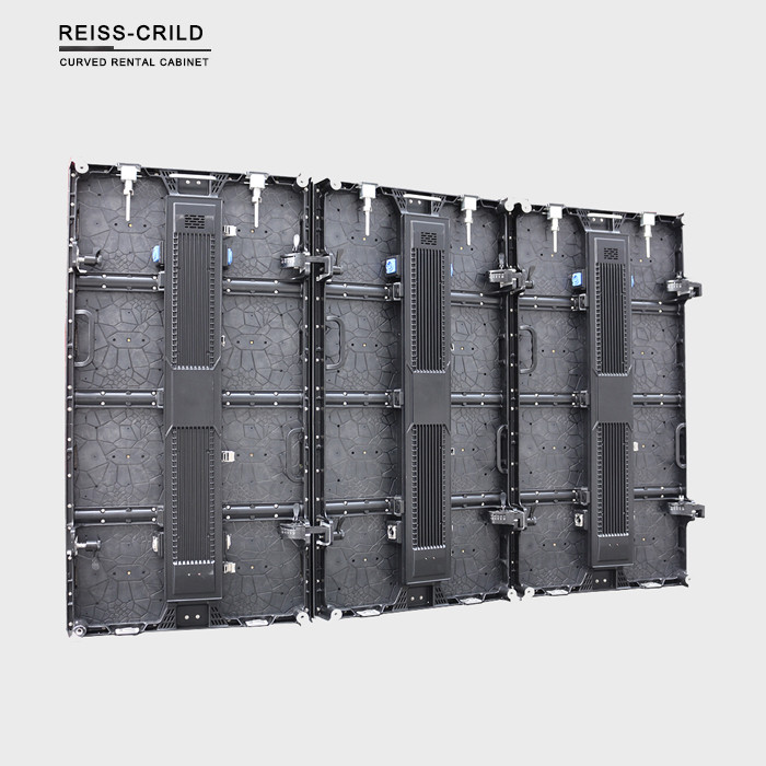 500x500mm Indoor Rental LED Display Screen P4.81 p3.91 p5 p6 p3 Slim Cabinet Body