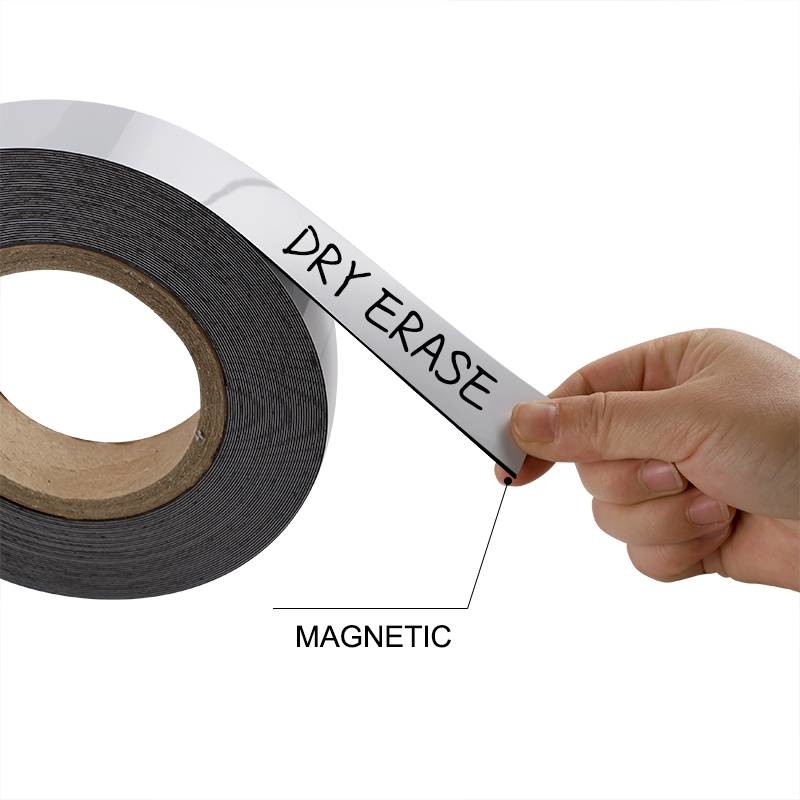 Custom Dry Erase White Board Magnetic Labels 3x1.2 Inch 3.5x1.5 Inch