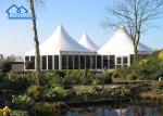 OEM Waterproof Pagoda Style Canopy For Outdoor Holiday Event Party Clear Span