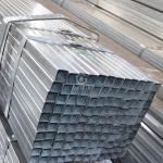 Square Gi Steel Pipe Hot Rolled Welded Galvanised Tube Z120 Z275