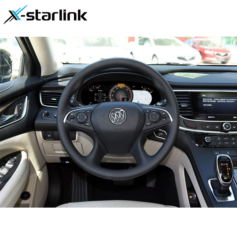 Seamless Integration Buick LaCrosse Opel's LCD Instrument Panel Speedometer Supports CarPlay and Digital Car Gauges