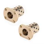 MPTNZ6-15 Size 10*6*15H Oil Free Metal Du graphite bronze Bushing Copper Brass