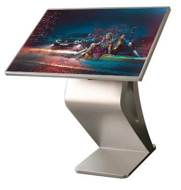 standing 43" inch all-in-one multi touch monitor interactive information advertising LCD kiosk with Android/Win11 OS