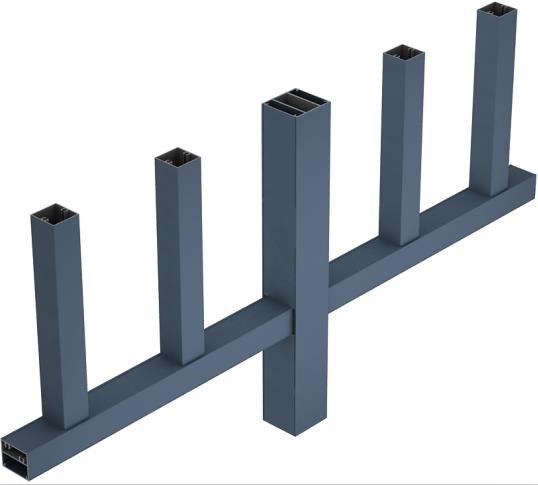 Stair handrail Architectural Aluminum Extrusions Profiles Made In Xuancheng, Anhui, China