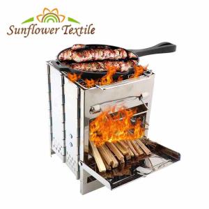 China Stainless Steel Folding Barbecue Charcoal Grill Mini Barbecue Grill wholesale