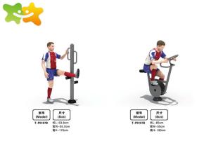 China Environmental Protection Public Gym Equipment , Outdoor Park Workout Equipment wholesale