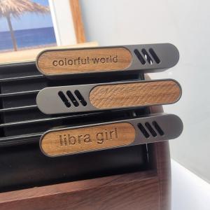 China Car Aromatherapy Custom Air Fresheners Wooden Air Freshener wholesale