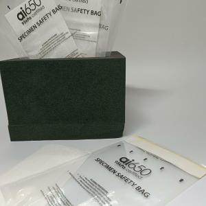 China 2 Walls Medical Specimen Biohazard Bags With Back Pouch wholesale