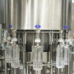 High Speed Water Glass Filling Machine Mitsubishi Siemens PLC