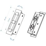 Outdoor Petrol Station Price Signs ASA Injection Molding Digital Price Sign